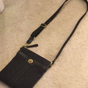 Coach  cross body bag with front pocket
